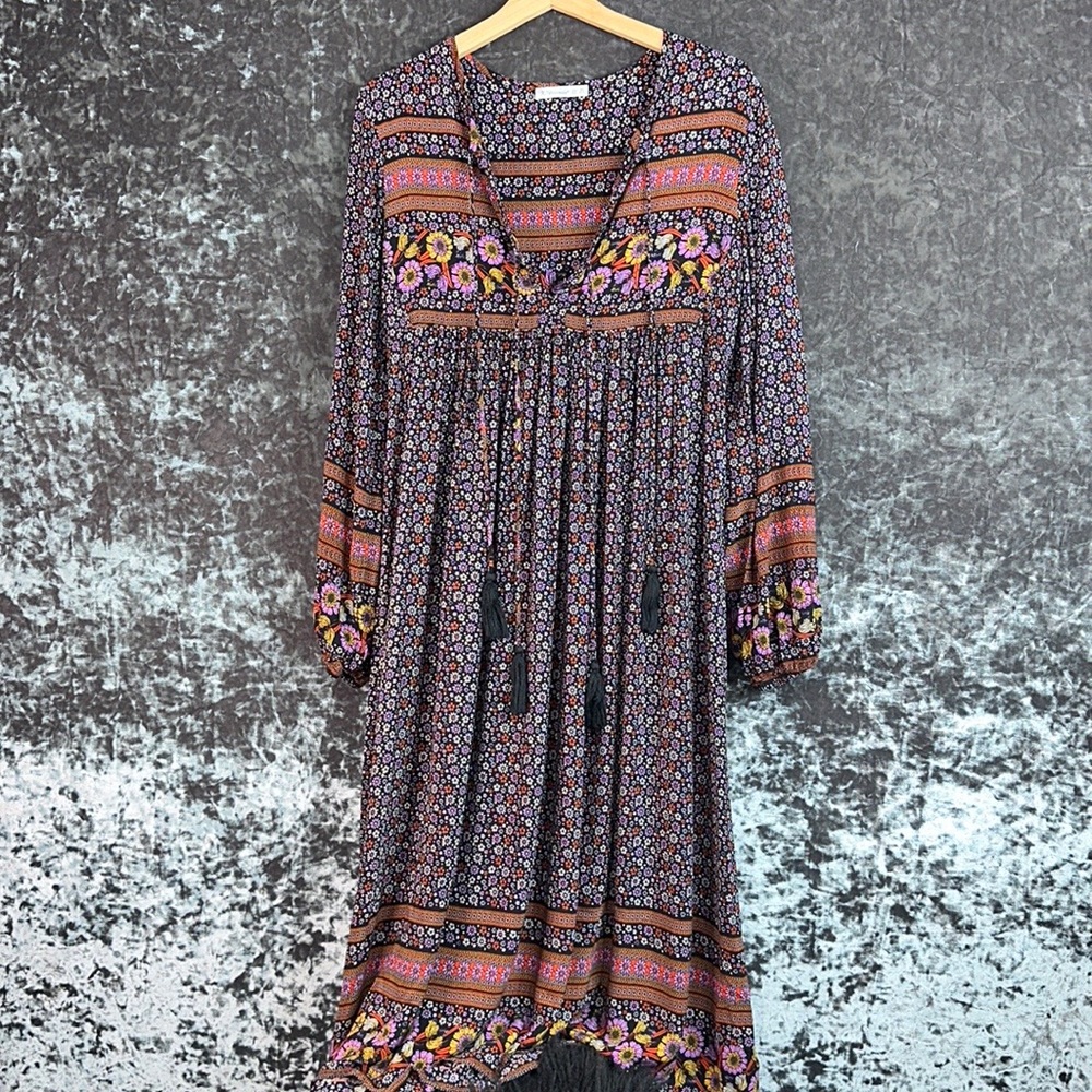 Bohemian floral dress